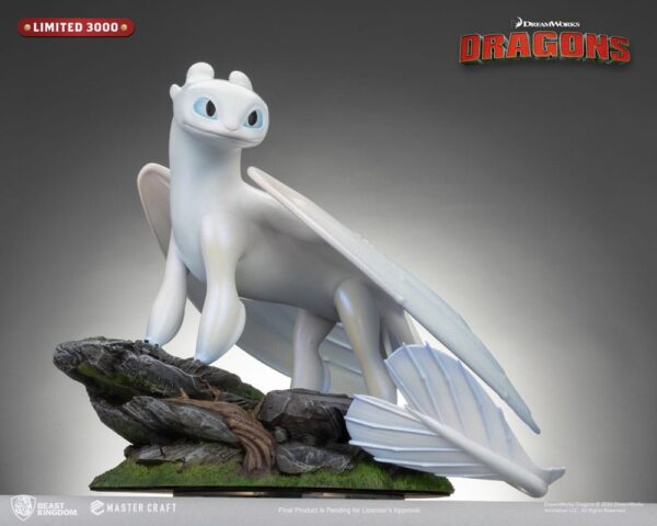 How To Train Your Dragon 3 Master Craft Szobor Light Fury 29 cm