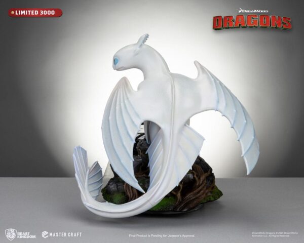 How To Train Your Dragon 3 Master Craft Szobor Light Fury 29 cm