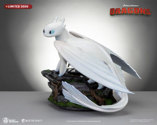How To Train Your Dragon 3 Master Craft Szobor Light Fury 29 cm
