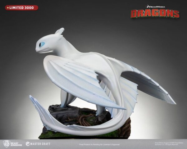 How To Train Your Dragon 3 Master Craft Szobor Light Fury 29 cm