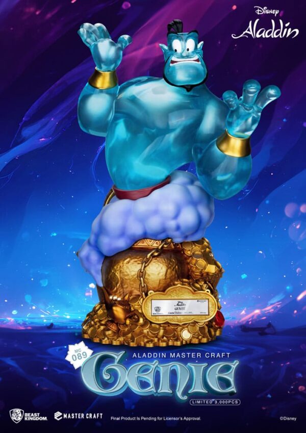 Disney (Aladdin) Master Craft Szobor Ginie 42 cm