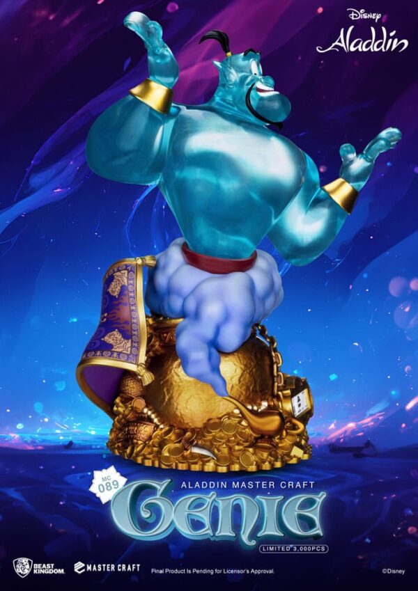 Disney (Aladdin) Master Craft Szobor Ginie 42 cm