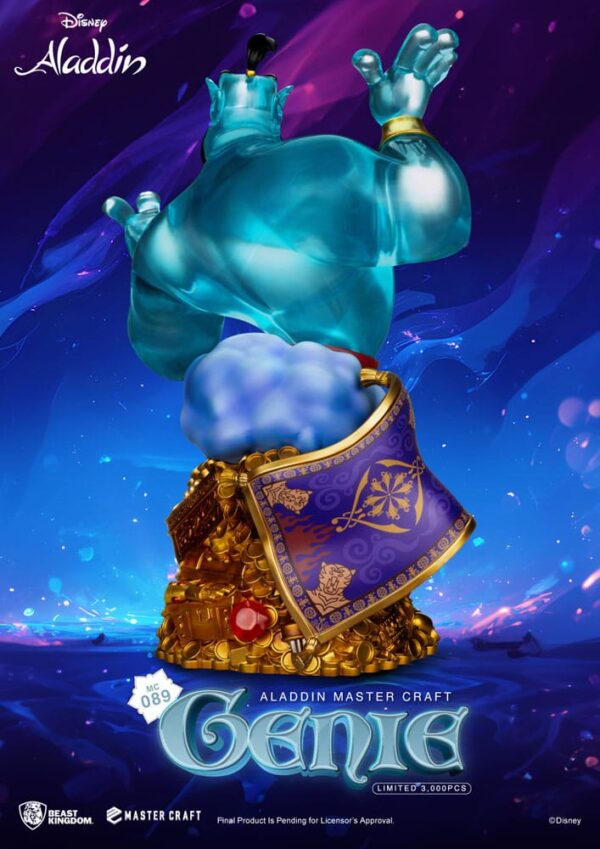 Disney (Aladdin) Master Craft Szobor Ginie 42 cm