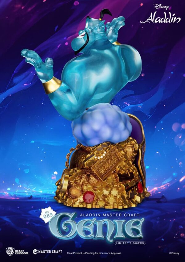 Disney (Aladdin) Master Craft Szobor Ginie 42 cm