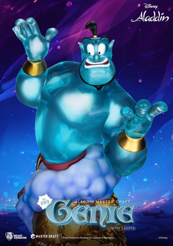 Disney (Aladdin) Master Craft Szobor Ginie 42 cm