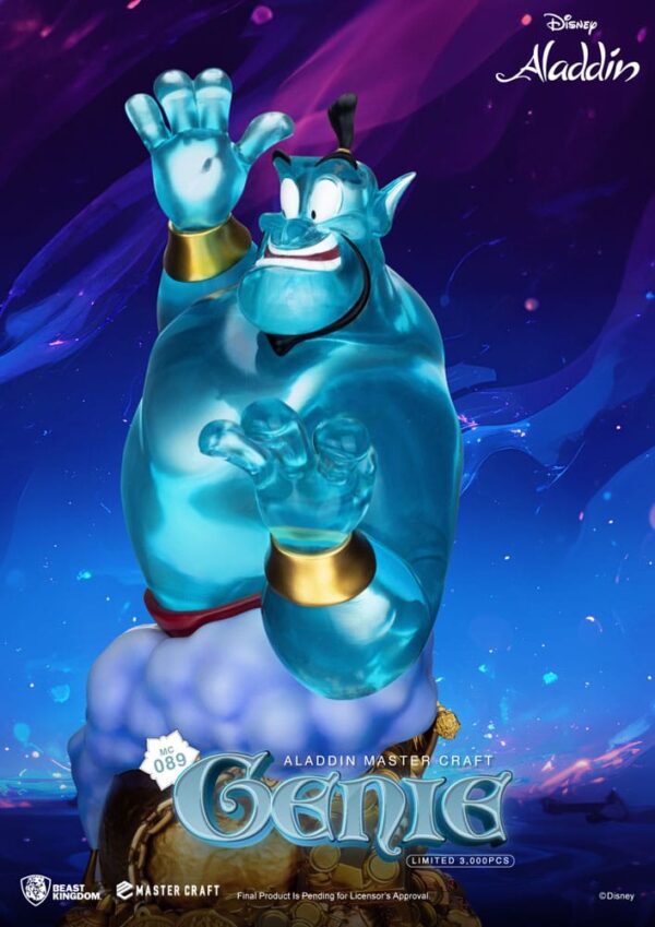 Disney (Aladdin) Master Craft Szobor Ginie 42 cm