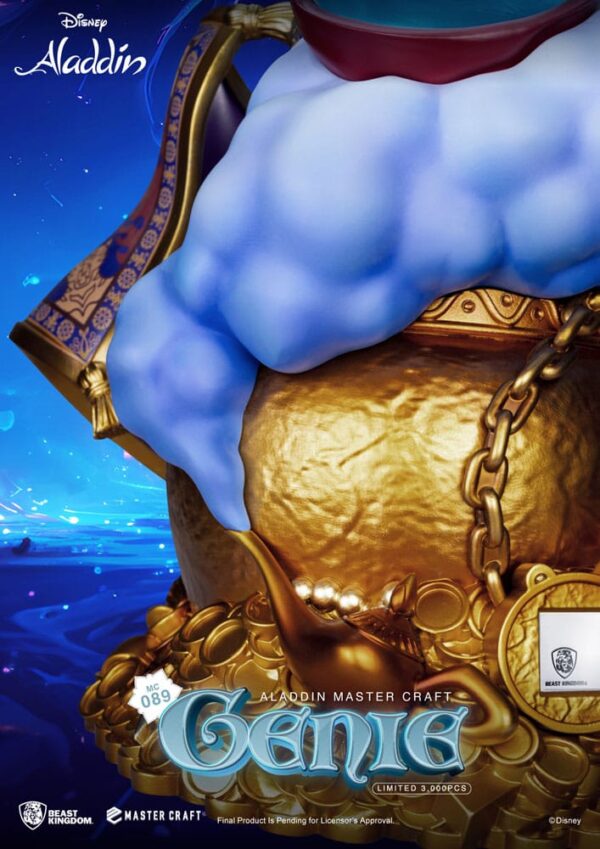 Disney (Aladdin) Master Craft Szobor Ginie 42 cm
