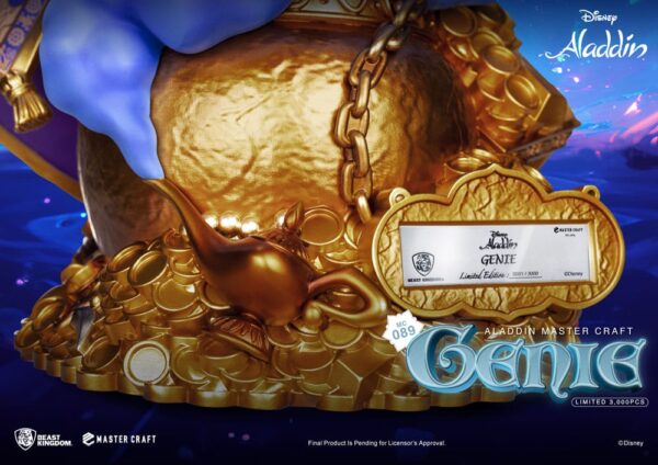 Disney (Aladdin) Master Craft Szobor Ginie 42 cm