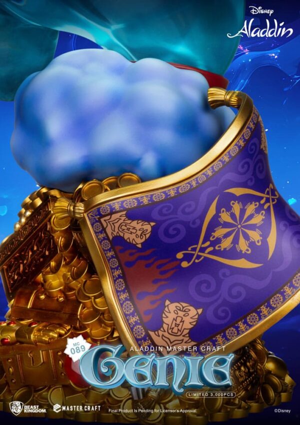 Disney (Aladdin) Master Craft Szobor Ginie 42 cm