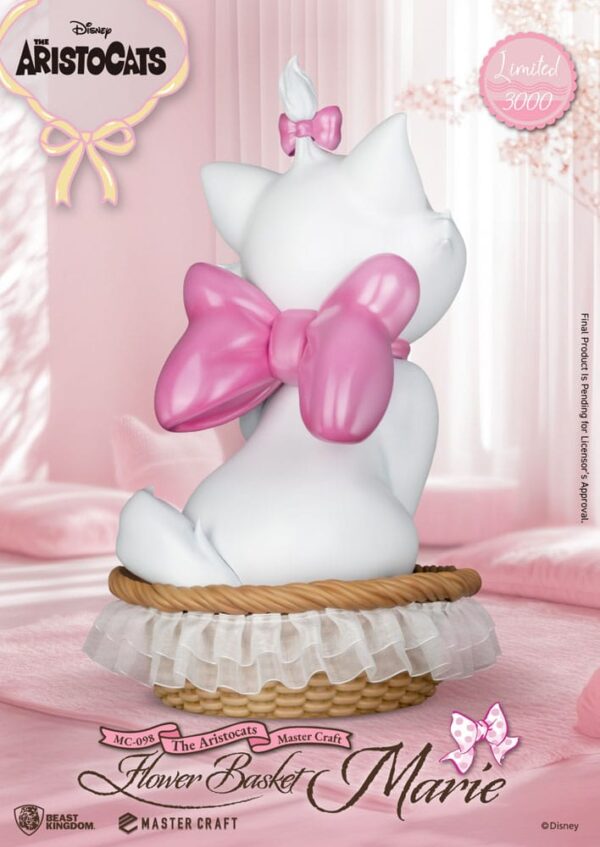 Aristocats Master Craft Szobor Flower Basket Marie 32 cm