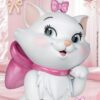 Aristocats Master Craft Szobor Flower Basket Marie 32 cm