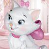 Aristocats Master Craft Szobor Flower Basket Marie 32 cm