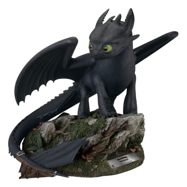 Dragons Master Craft Szobor Standing Toothless 31 cm