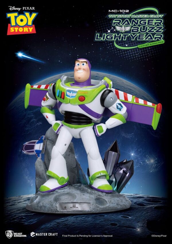 Toy Story Master Craft Szobor Ranger Buzz Lightyear 34 cm