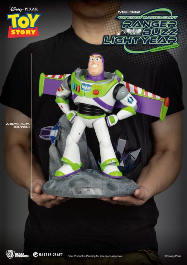 Toy Story Master Craft Szobor Ranger Buzz Lightyear 34 cm
