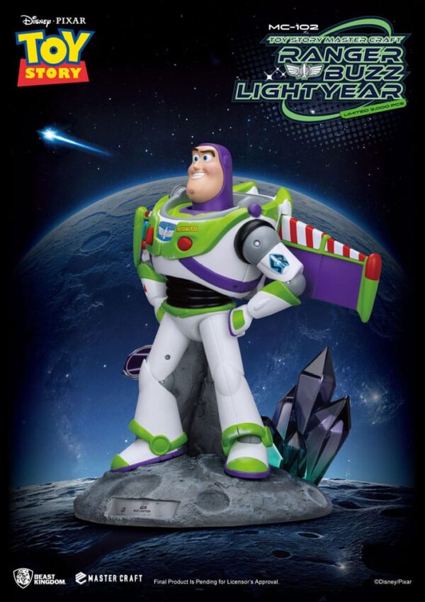 Toy Story Master Craft Szobor Ranger Buzz Lightyear 34 cm