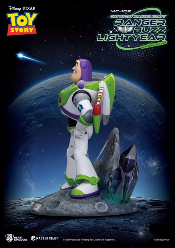 Toy Story Master Craft Szobor Ranger Buzz Lightyear 34 cm