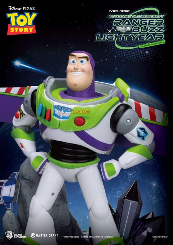 Toy Story Master Craft Szobor Ranger Buzz Lightyear 34 cm