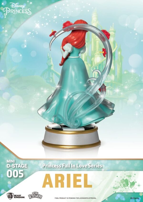 Disney Mini Diorama Stage Szobors Princess Fall In Love Series 12 cm Assortment (6)