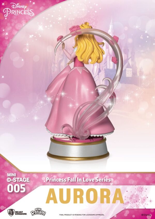 Disney Mini Diorama Stage Szobors Princess Fall In Love Series 12 cm Assortment (6)
