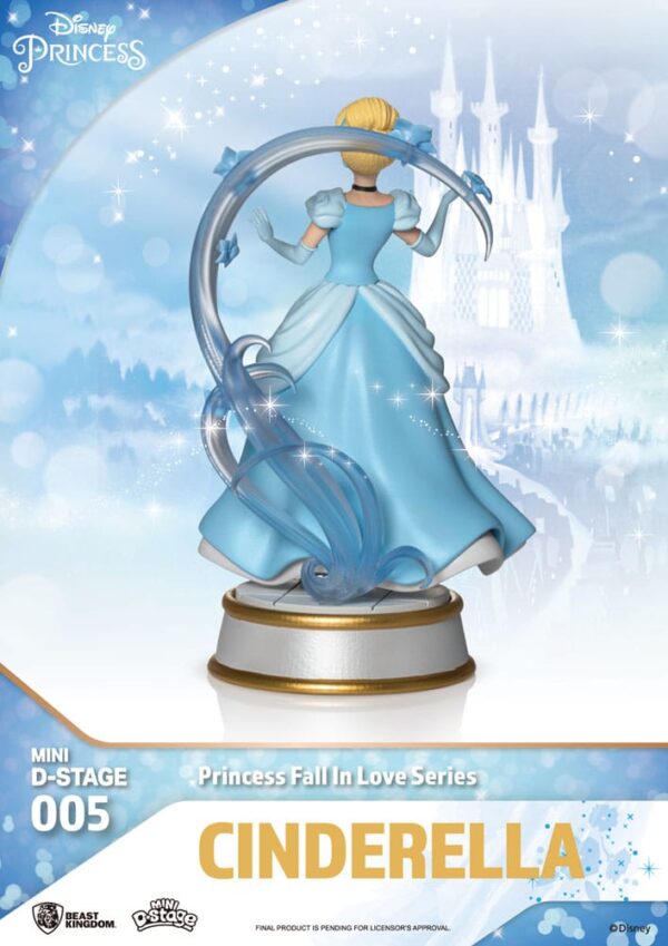 Disney Mini Diorama Stage Szobors Princess Fall In Love Series 12 cm Assortment (6)
