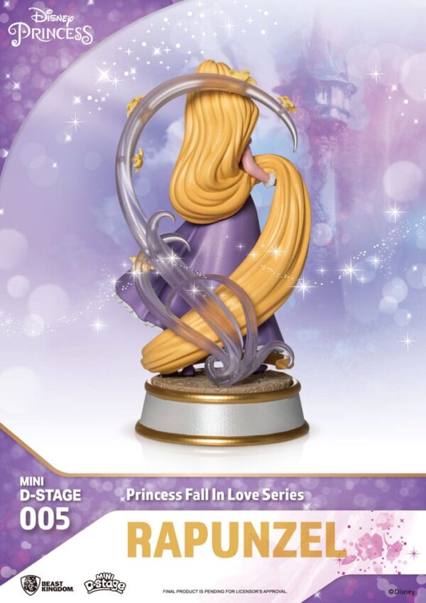 Disney Mini Diorama Stage Szobors Princess Fall In Love Series 12 cm Assortment (6)