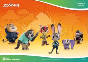 Zootopia Mini Egg Attack Blind Box Figuras Series 10 cm Assortment (6)