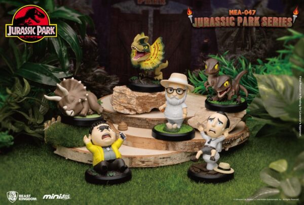 Jurassic Park Mini Egg Attack Figuras Jurassic Park Series Set 10 cm