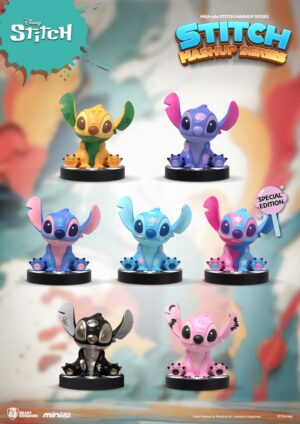 Lilo & Stitch Mini Egg Attack Blind Box Figuras 10 cm Stitch Mashup Series Assortment (6)
