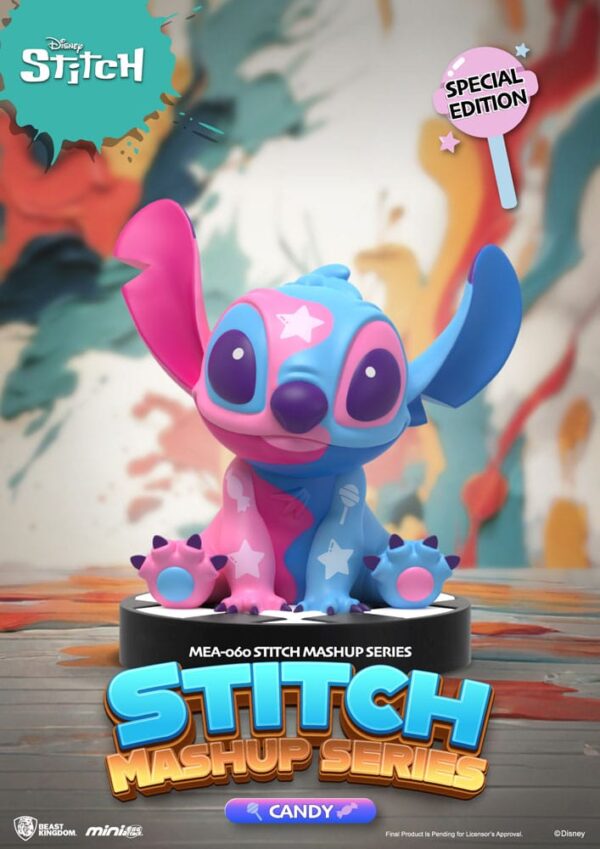 Lilo & Stitch Mini Egg Attack Blind Box Figuras 10 cm Stitch Mashup Series Assortment (6)