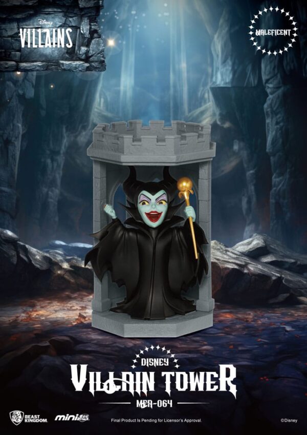 Disney Villains Mini Egg Attack Blind Box Figuras Series Villain Tower 12 cm Assortment (6)