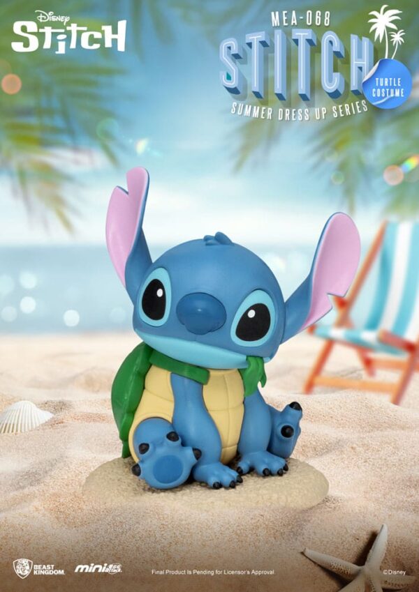 Lilo & Stitch Mini Egg Attack Figuras 10 cm Stitch summer dress up Series Assortment (6)