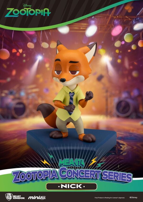 Zootopia Mini Egg Attack Blind Box Figuras Concert Series 8 cm Assortment (6)