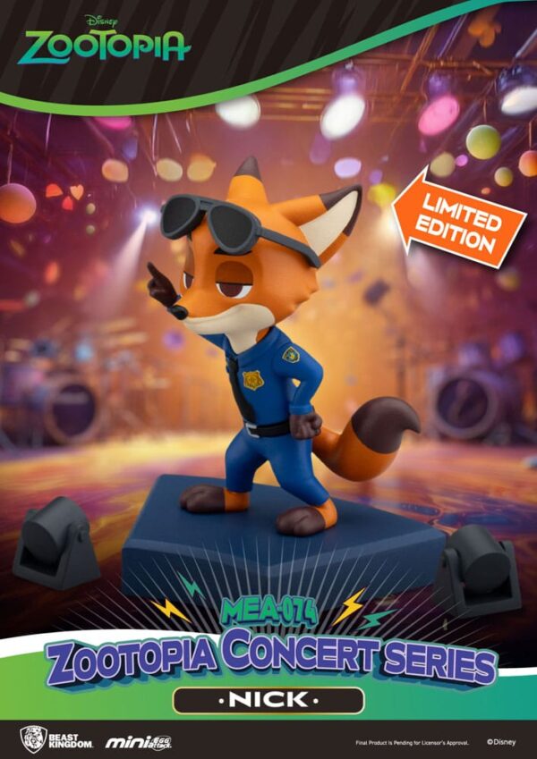 Zootopia Mini Egg Attack Blind Box Figuras Concert Series 8 cm Assortment (6)