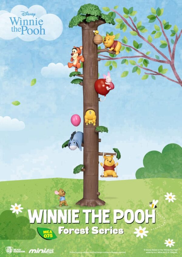 Disney Mini Egg Attack Figuras 12 cm Winnie the Pooh Forest Series Assortment (6)