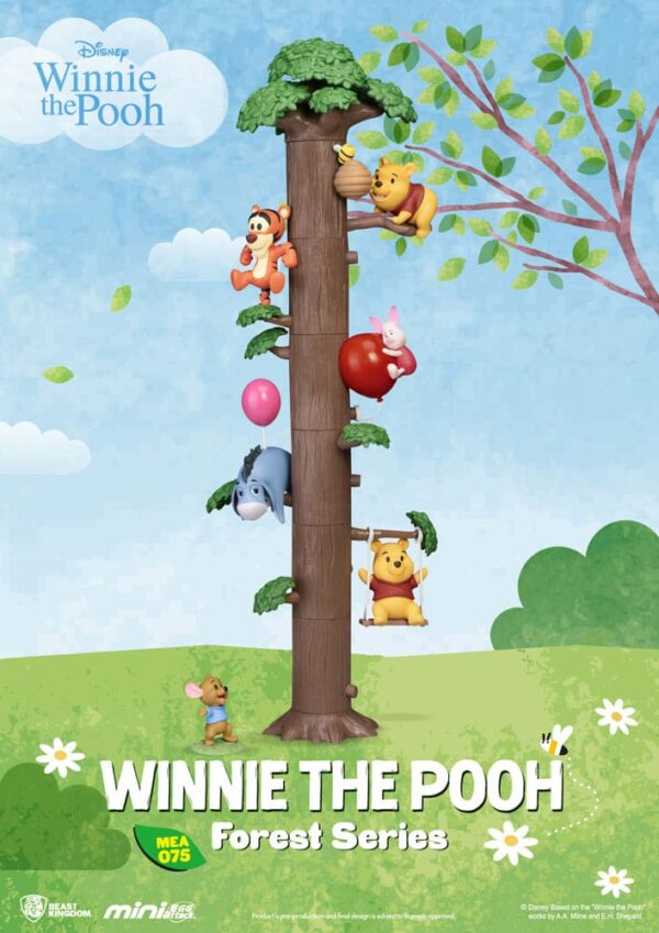 Disney Mini Egg Attack Figuras 12 cm Winnie the Pooh Forest Series Assortment (6)