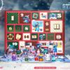 Lilo & Stitch Mini Egg Attack Advent Calendar Stitch celebration Figura Set (Cookie) 10 cm