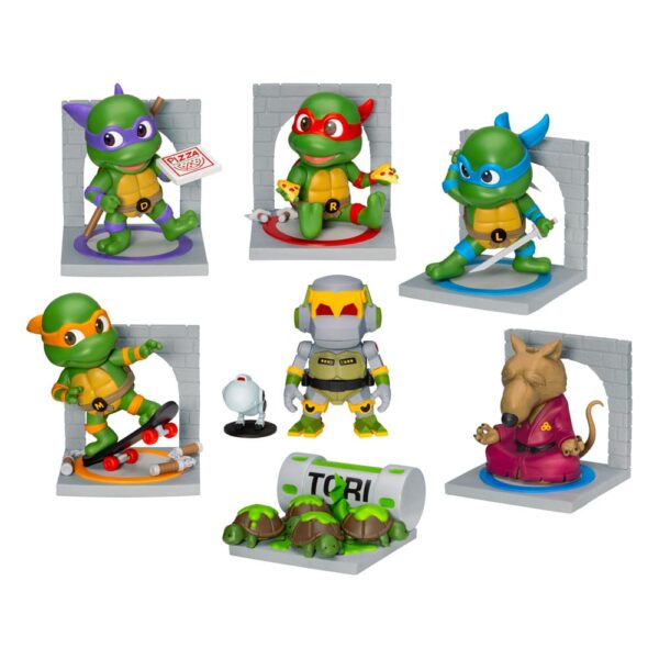 Teenage Mutant Ninja Turtles Mini Egg Attack Blind Box Figuras Series 12 cm Assortment (6)