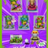 Teenage Mutant Ninja Turtles Mini Egg Attack Blind Box Figuras Series 12 cm Assortment (6)