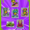 Teenage Mutant Ninja Turtles Mini Egg Attack Blind Box Figuras Series 12 cm Assortment (6)