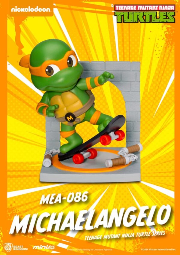 Teenage Mutant Ninja Turtles Mini Egg Attack Blind Box Figuras Series 12 cm Assortment (6)