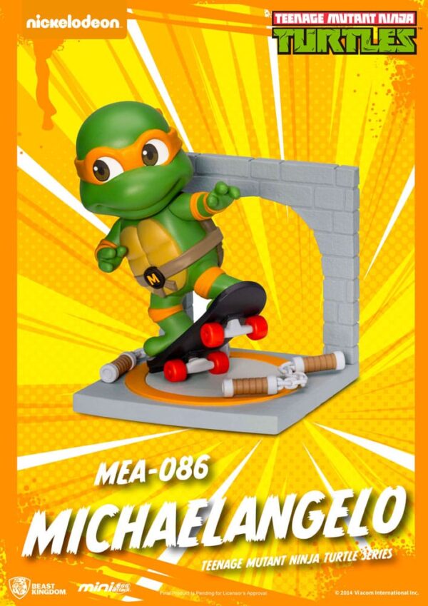 Teenage Mutant Ninja Turtles Mini Egg Attack Blind Box Figuras Series 12 cm Assortment (6)