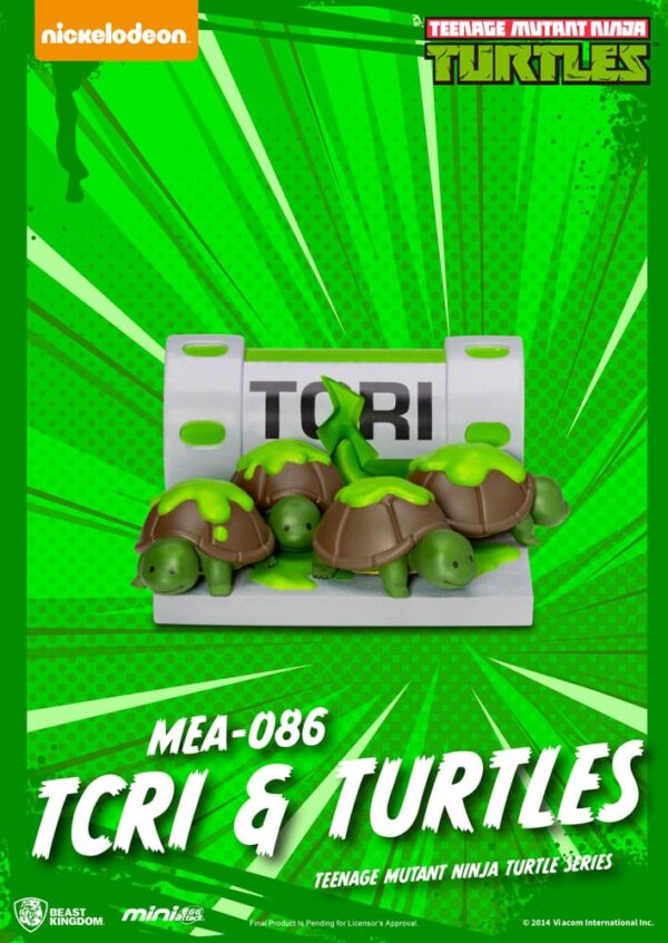 Teenage Mutant Ninja Turtles Mini Egg Attack Blind Box Figuras Series 12 cm Assortment (6)