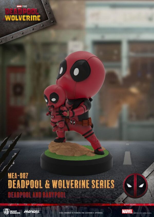 Deadpool 3 Deadpool & Wolverine Series Mini Egg Attack Figuras 8 cm