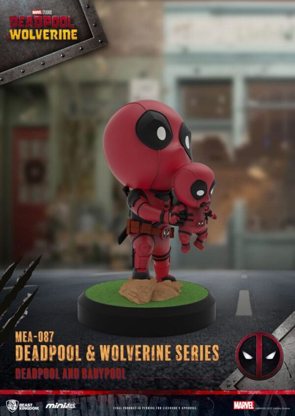 Deadpool 3 Deadpool & Wolverine Series Mini Egg Attack Figuras 8 cm