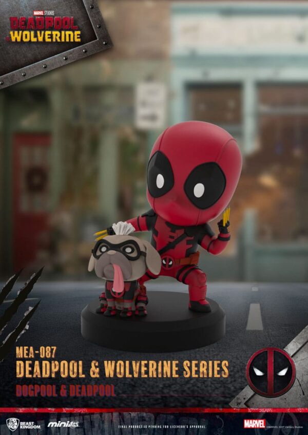 Deadpool 3 Deadpool & Wolverine Series Mini Egg Attack Figuras 8 cm