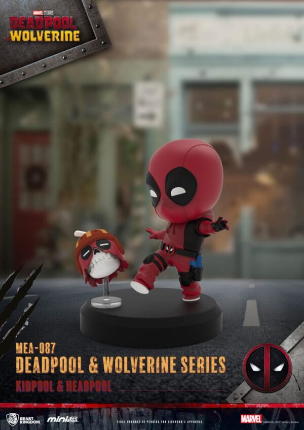 Deadpool 3 Deadpool & Wolverine Series Mini Egg Attack Figuras 8 cm