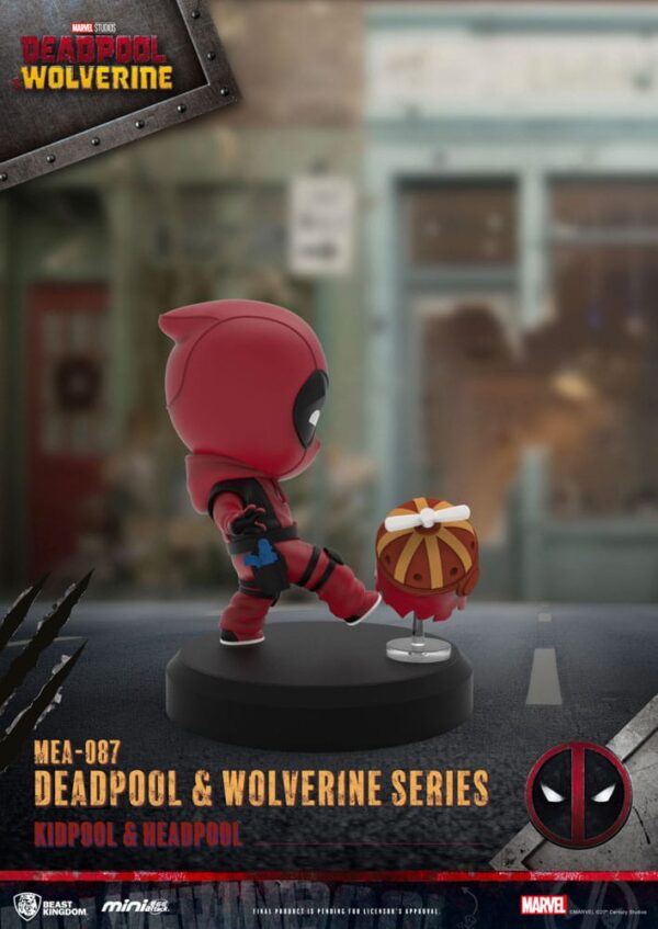 Deadpool 3 Deadpool & Wolverine Series Mini Egg Attack Figuras 8 cm
