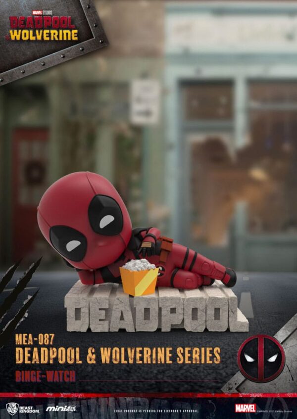 Deadpool 3 Deadpool & Wolverine Series Mini Egg Attack Figuras 8 cm