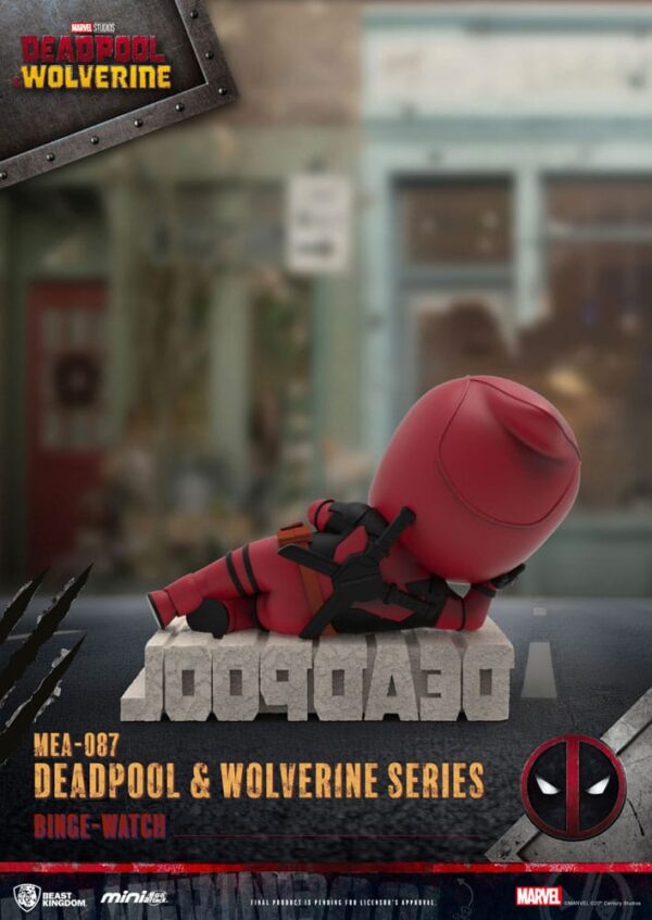 Deadpool 3 Deadpool & Wolverine Series Mini Egg Attack Figuras 8 cm